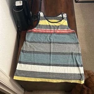 Striped men’s tank